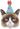 Ballon Mylar Supershape - Grumpy Cat Party Shop