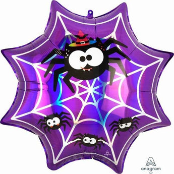 Ballon Mylar Supershape - Halloween (Toile D'Araignées) Party Shop