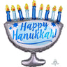 Anagram - Ballon Mylar Supershape - Happy Hanukkah ! - Party Shop