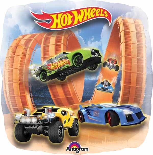 Ballon Mylar Supershape - Hot Wheels Party Shop