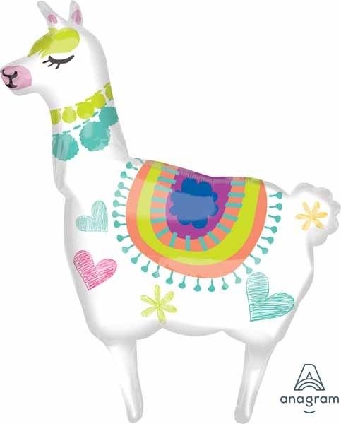 Ballon Mylar Supershape - Lama Party Shop