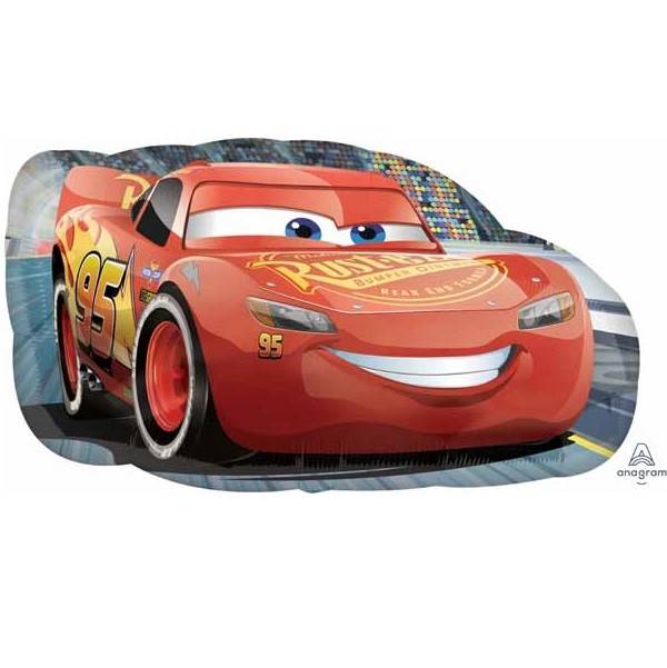 Ballon Mylar Supershape - Les Bagnoles (Cars) Party Shop