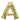 Anagram - Ballon Mylar Supershape Lettre A - Or Blanc - Party Shop