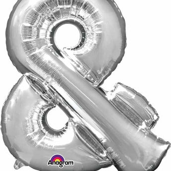 Ballon Mylar Supershape - Lettre & Argent Party Shop