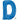 Anagram - Ballon Mylar Supershape - Lettre D Bleu - Party Shop