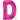 Anagram - Ballon Mylar Supershape - Lettre D Magenta - Party Shop