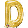 Anagram - Ballon Mylar Supershape - Lettre D Or - Party Shop