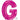 Ballon Mylar Supershape - Lettre G Magenta Party Shop