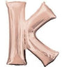 Anagram - Ballon Mylar Supershape - Lettre K - Rosegold - Party Shop