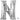 Anagram - Ballon Mylar Supershape - Lettre N - Argent - Party Shop