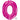 Ballon Mylar Supershape - Lettre O Magenta Party Shop