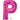 Ballon Mylar Supershape - Lettre P Magenta Party Shop