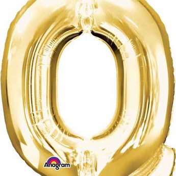 Ballon Mylar Supershape - Lettre Q - Or Party Shop