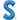 Anagram - Ballon Mylar Supershape - Lettre S Bleu - Party Shop