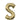 Anagram - Ballon Mylar Supershape - Lettre S - Or Blanc - Party Shop