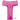 Anagram - Ballon Mylar Supershape - Lettre T Magenta - Party Shop