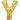 Anagram - Ballon Mylar Supershape - Lettre Y Or - Party Shop