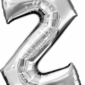 Ballon Mylar Supershape - Lettre Z - Argent Party Shop