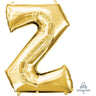 Anagram - Ballon Mylar Supershape - Lettre Z - Or - Party Shop