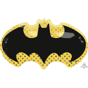 Ballon Mylar Supershape - Logo Batman Party Shop