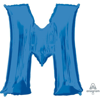 Ballon Mylar Supershape - M Bleu Party Shop