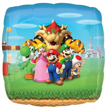 Ballon Mylar Supershape - Mario Bros Party Shop