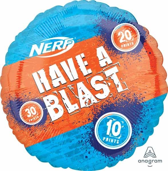 Ballon Mylar Supershape - Nerf Party Shop