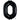 Anagram - Ballon Mylar Supershape - Nombre 0 Noir - Party Shop