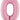 Betallic - Ballon Mylar Supershape - Nombre 0 Rose Pastel - Party Shop