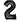 Anagram - Ballon Mylar Supershape - Nombre 2 Noir - Party Shop