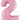 Ballon Mylar Supershape - Nombre 2 Rose Pastel Party Shop