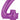 Betallic - Ballon Mylar Supershape - Nombre 4 Mauve - Party Shop