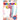 TRICO BALLOON - Ballon Mylar Supershape - Nombre 7 Multicolore Pastel - Party Shop