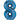 Anagram - Ballon Mylar Supershape - Nombre 8 Bleu - Party Shop