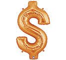 Ballon Mylar Supershape $ Or Party Shop