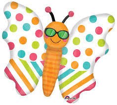 Ballon Mylar Supershape - Papillon Party Shop