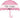 Anagram - Ballon Mylar Supershape - Parapluie Rose Best Wishes - Party Shop