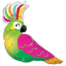 Anagram - Ballon Mylar Supershape - Perroquet Tropical - Party Shop