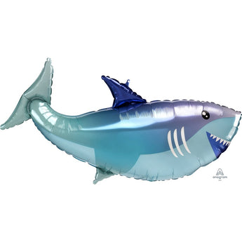 Ballon Mylar Supershape - Requin Party Shop