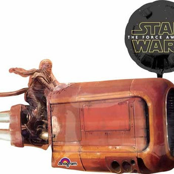 Ballon Mylar Supershape - Rey Star Wars Vii Party Shop