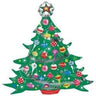 Anagram - Ballon Mylar Supershape - Sapin De Noël - Party Shop