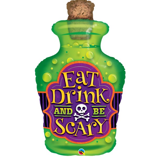 Ballon Mylar Supershape - Scary Drink Party Shop