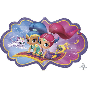 Ballon Mylar Supershape - Shimmer And Shine Party Shop