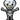 Anagram - Ballon Mylar Supershape - Squelette Iridrescent - Party Shop