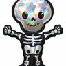 Anagram - Ballon Mylar Supershape - Squelette Iridrescent - Party Shop