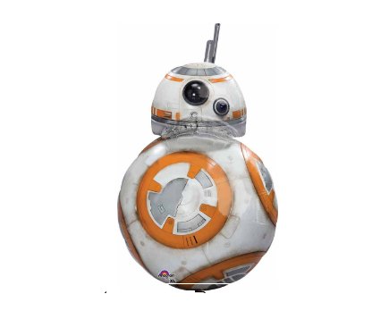 Ballon Mylar Supershape - Star Wars - Bb - 8 Party Shop