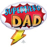 Qualatex - Ballon Mylar Supershape - Superhero Dad - Party Shop