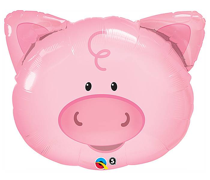 Ballon Mylar Supershape - Tete Cochon Party Shop