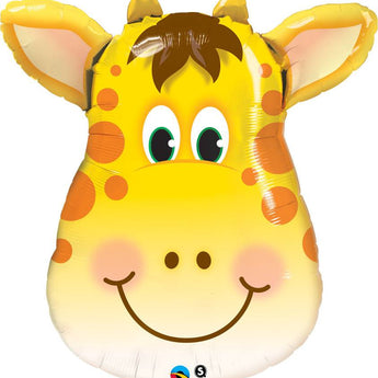 Ballon Mylar Supershape - Tete De Giraffe Party Shop