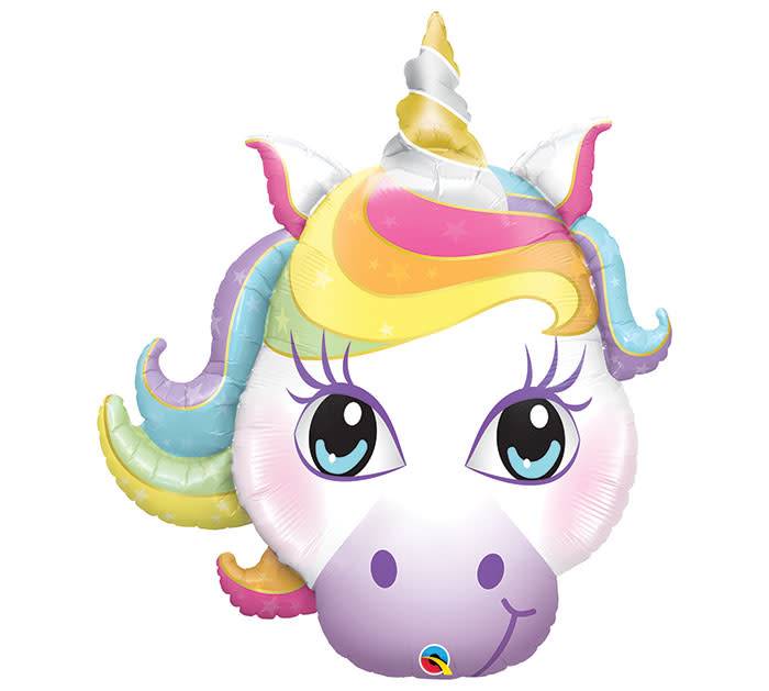 Ballon Mylar Supershape - Tête De Licorne Party Shop